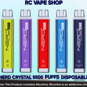 NERD Crystal Disposable vape 5500 Puffs in Dubai, UAE