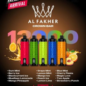 AL FAKHER CROWN BAR 12000 PUFFS in Dubai UAE