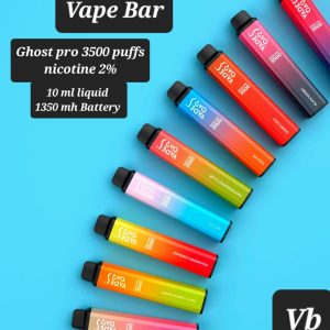 Vape Bar Ghost Pro 3500 Puffs Best In Dubai UAE