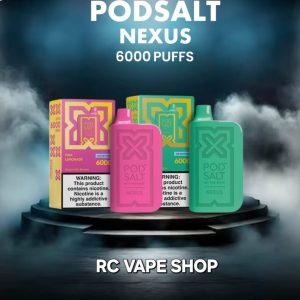 PodSalt Nexus 6000 Puffs Disposable in Dubai UAE