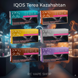 IQOS Terea Kazakhstan in Dubai Dhabi UAE  – 10+ Flavors at RC VAPE SHOP