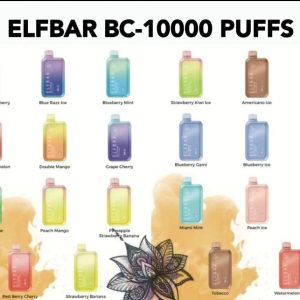 ELF BAR 10000 Puffs 2 Percent Nicotine Disposable Vape in Dubai UAE