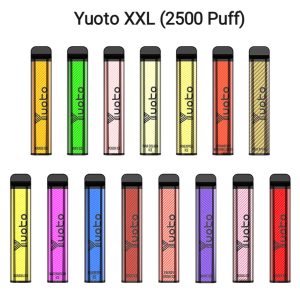 YUOTO XXL 2500 Puffs Disposable Vape in Dubai UAE