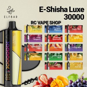 E-Shisha Luxe 30K Puffs 5mg Disposable Vape in Dubai UAE