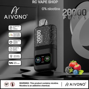AIVONO Aim Magic 20K Puffs Zero Nicotine Disposable Vape in Dubai UAE
