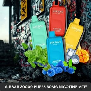 Airbar 30K puffs 30mg nicotine MTL vape in Dubai UAE